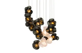 100.16 Suspension Lamp - Grey with Clear