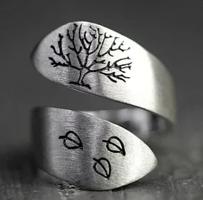 25% Off Fall Foliage Adjustable Ring