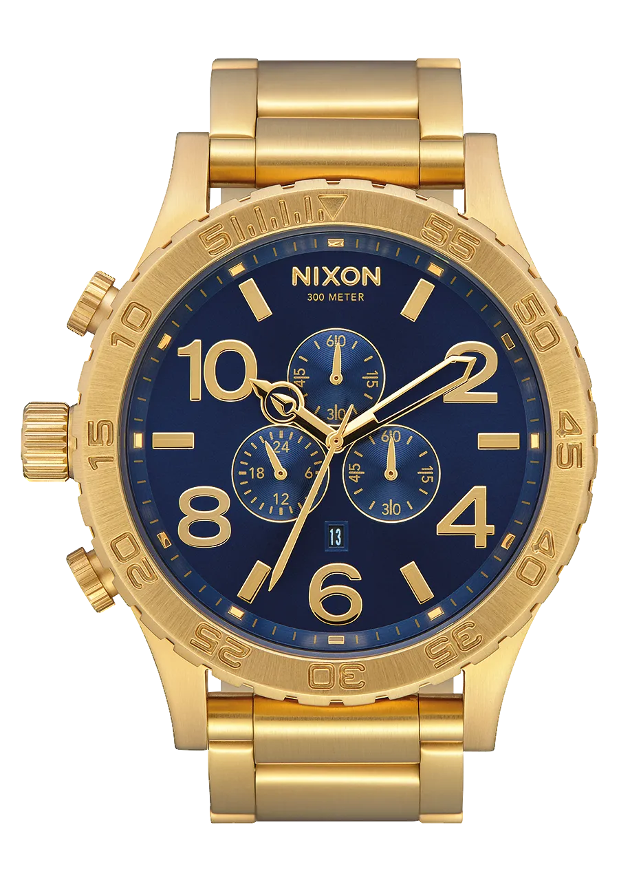 51-30 Chrono - Gold / Blue Sunray / Gold