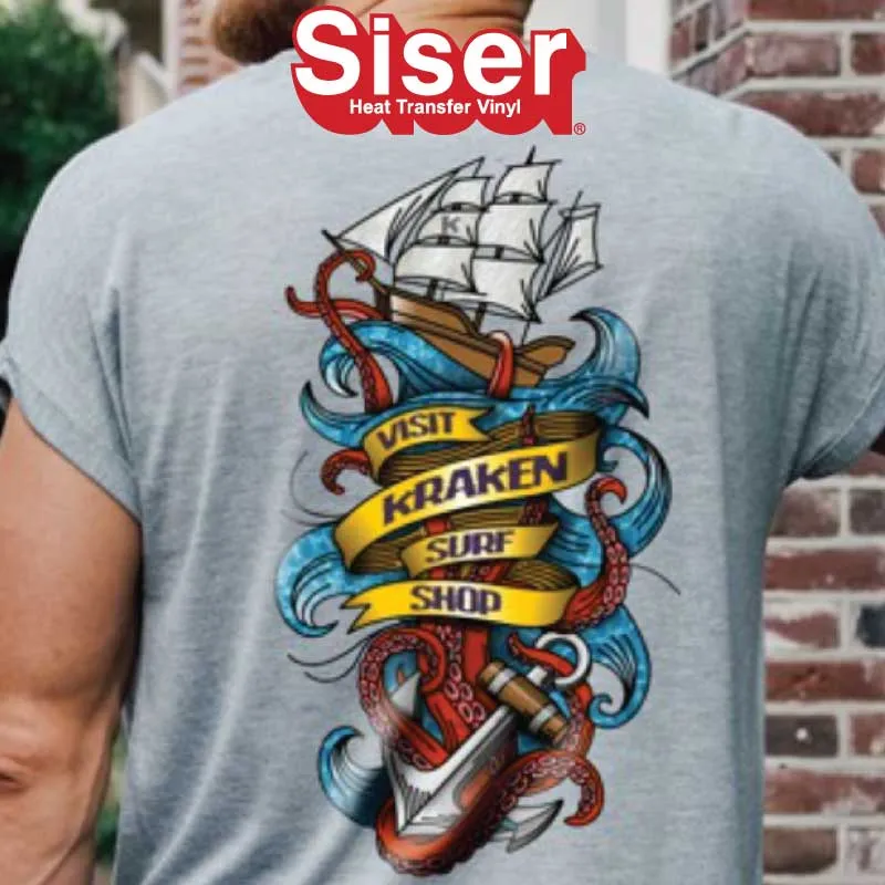 54" Siser ColorPrint Easy Printable Heat Transfer Vinyl (HTV)