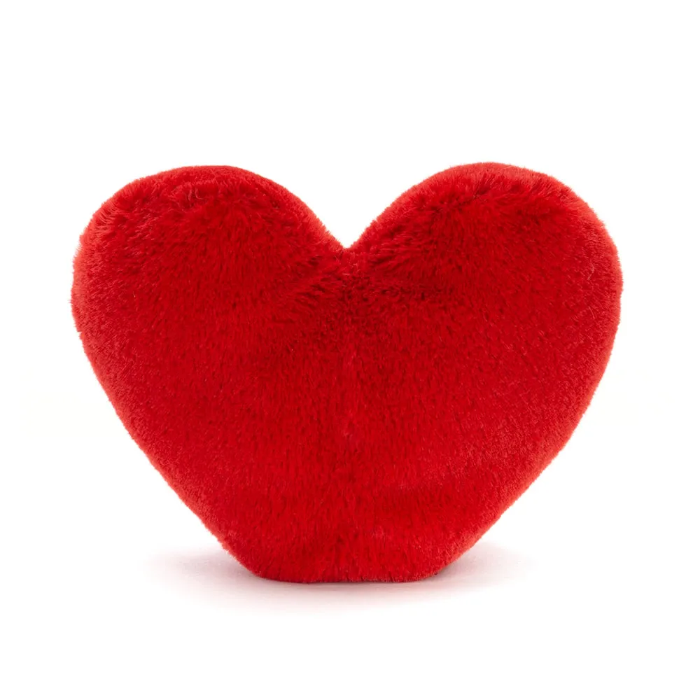 Amuseable Red Heart Jellycat, Small