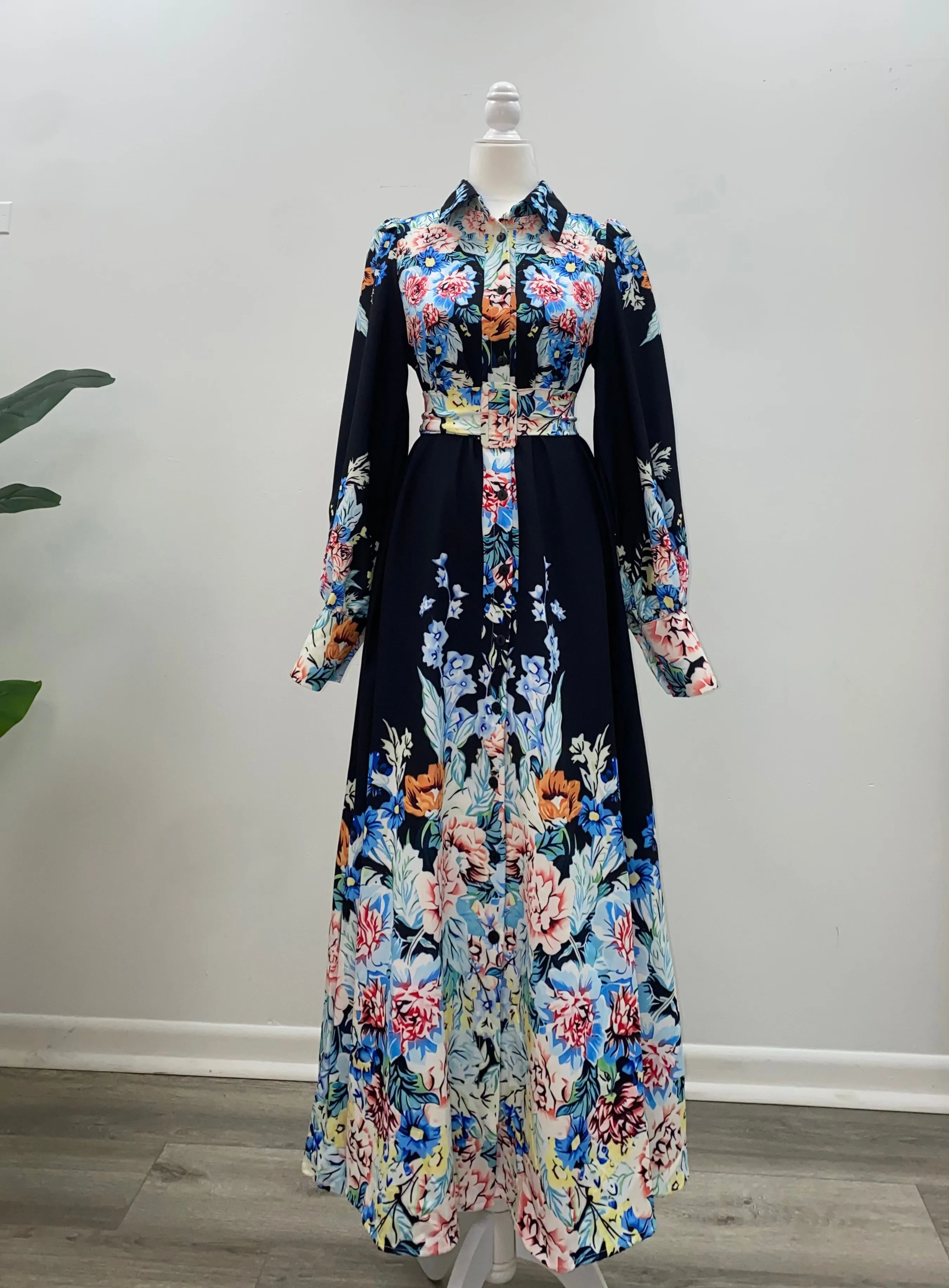 Andrea Floral maxi dress