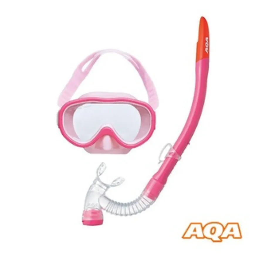 AQA Aco Lite & Bixy V Lite III 2pc Mask Set 4-9yr KZ-9101 - Flash Pink/ Light Pink