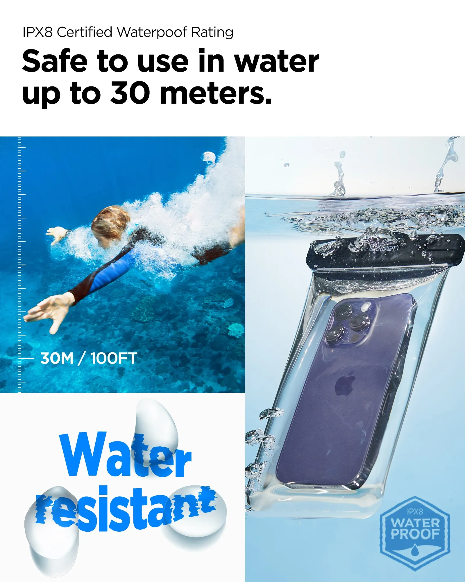 AquaShield Waterproof Case (2 Pack) | A601