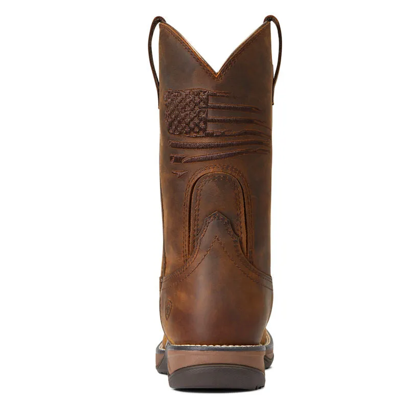 Ariat Ladies Anthem Patriot Waterproof Western Boot 10040369