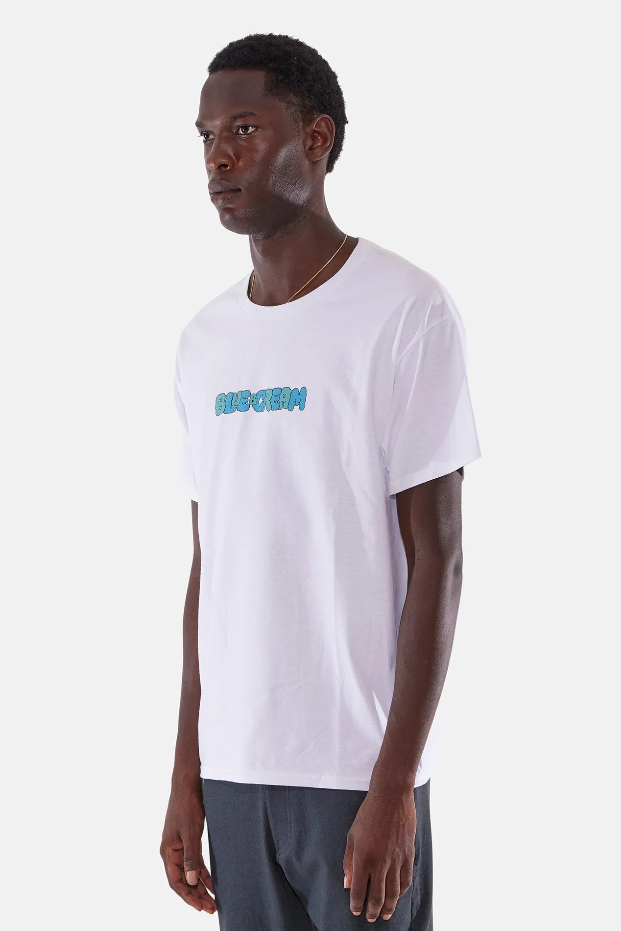 B&C Bubble Logo Tee White