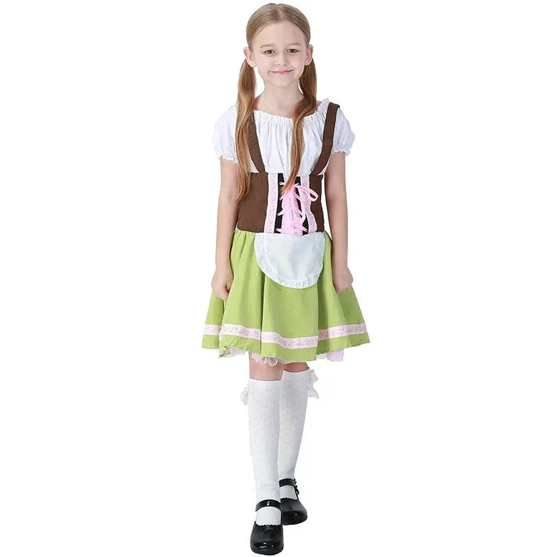 Bavarian Oktoberfest Dress Kid Costume