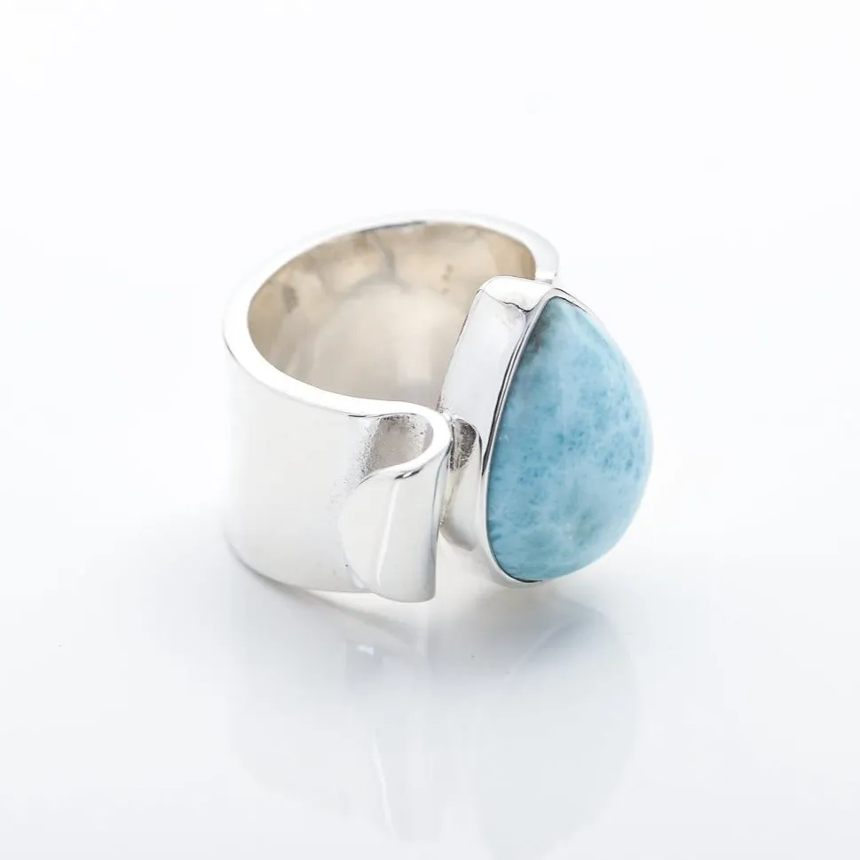 Blue Larimar Ring Tina