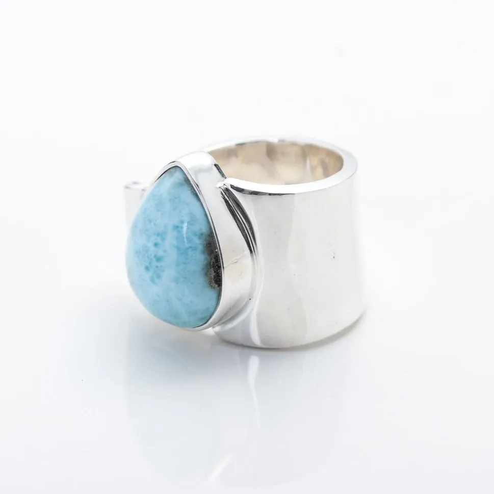 Blue Larimar Ring Tina