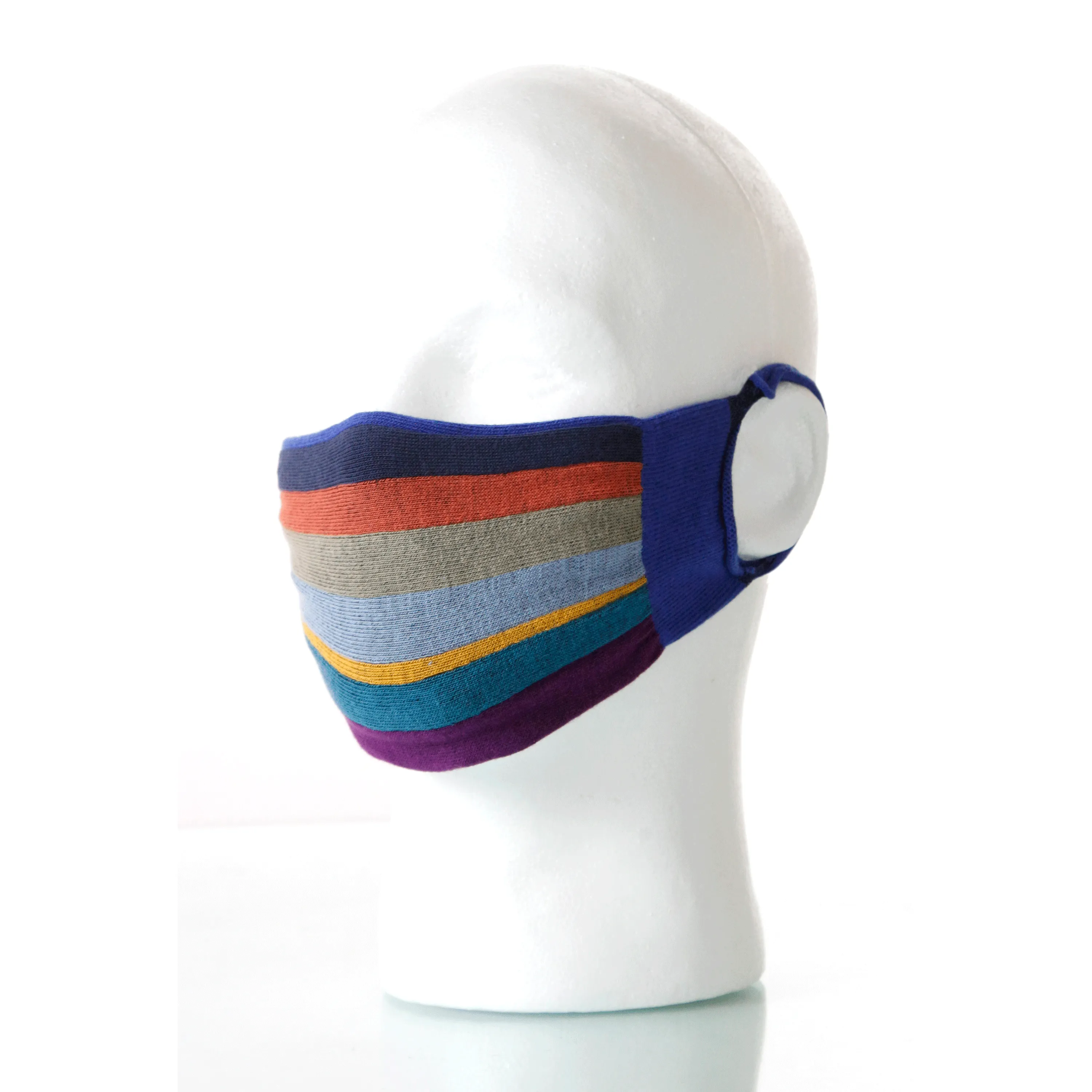 Boardwalk Vertical Stripe Mask