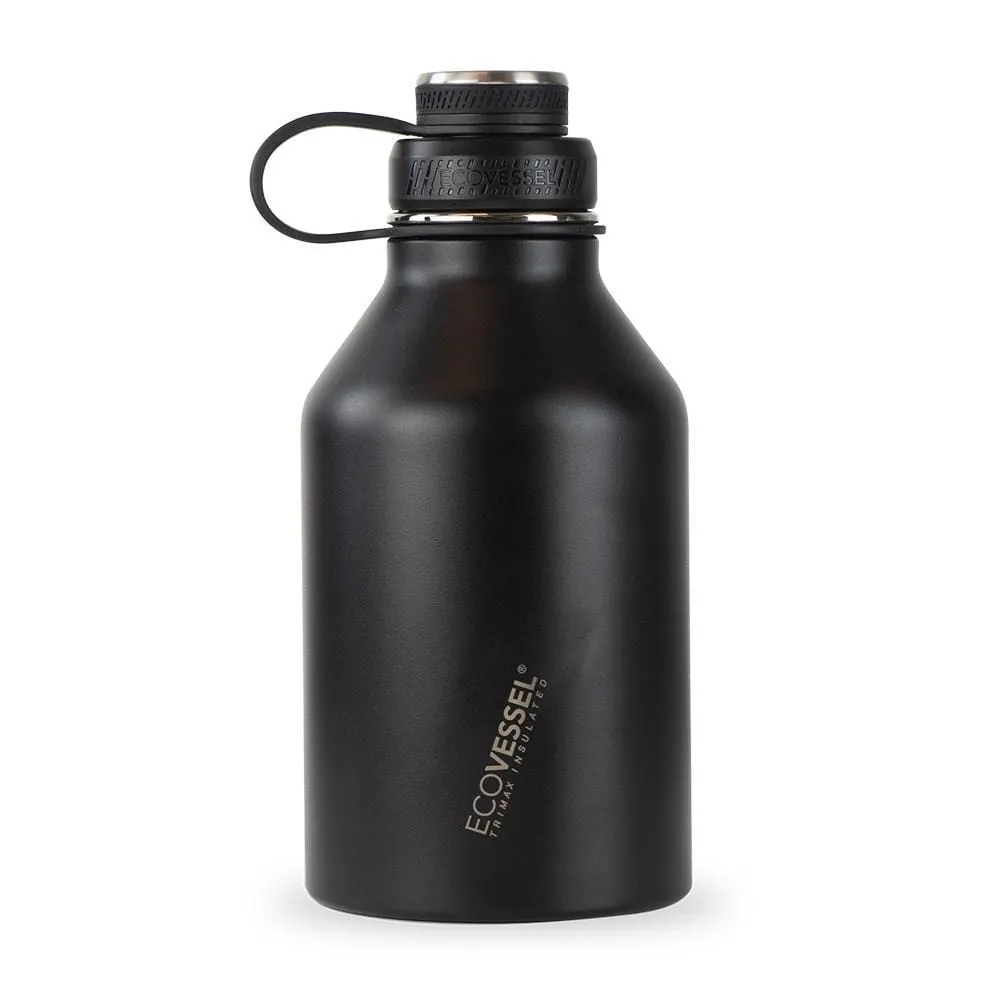 BOSS Triple Insulated Stainless Steel Growler Bottle with Infuser - 64 oz by EcoVessel