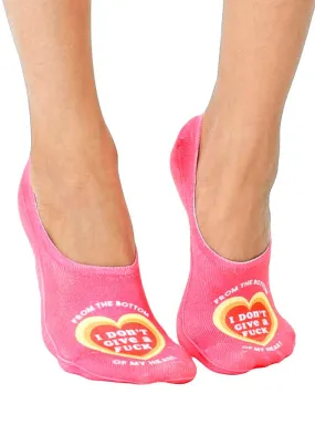 Bottom of my Heart Liner Socks