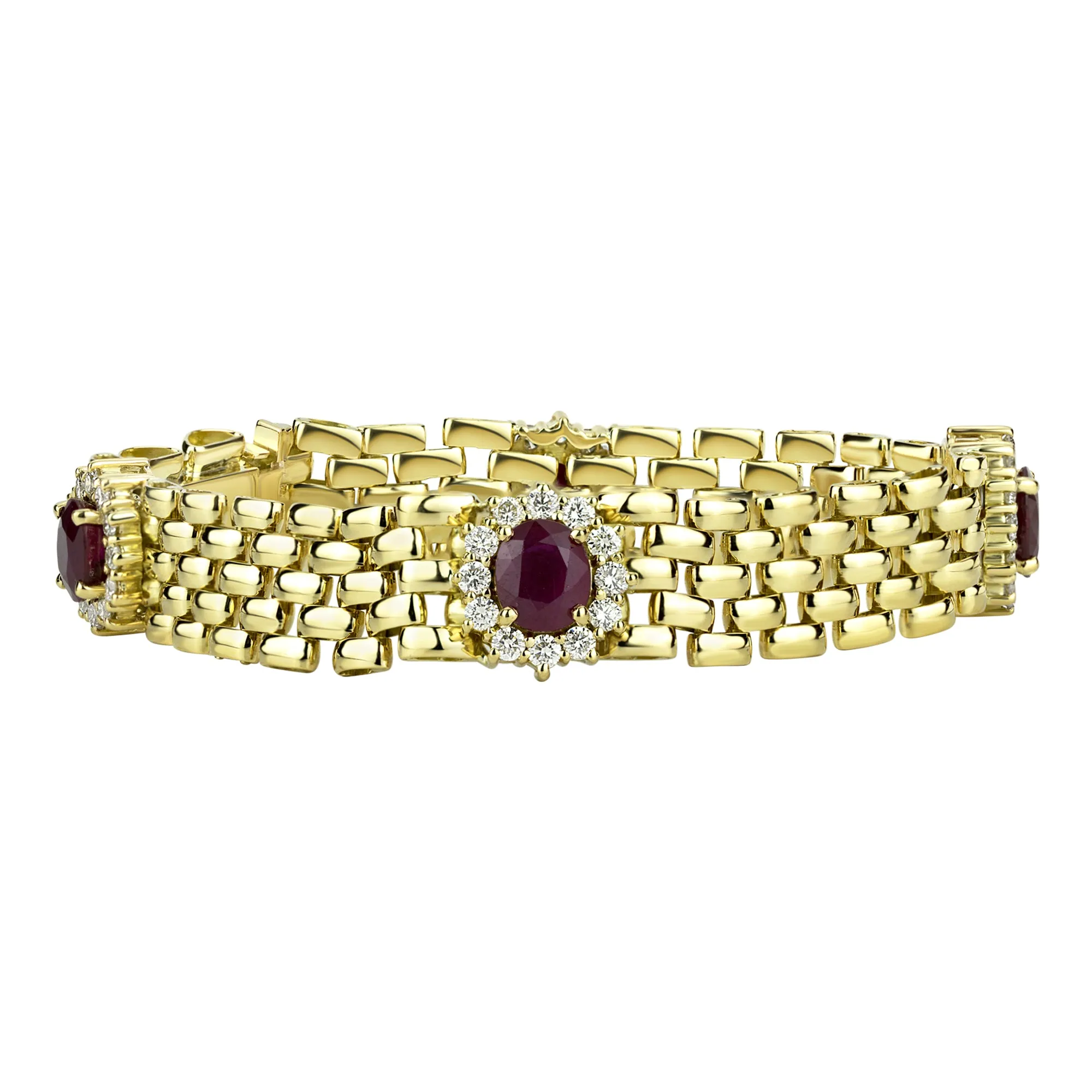 Bracelet - Ruby And Diamond (2313A)