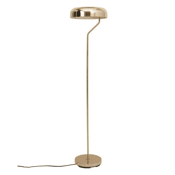 Brass Eclipse Floor Lamp