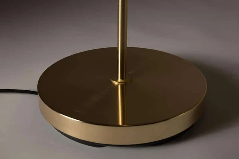 Brass Eclipse Floor Lamp