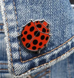 Bush Bling Pin - Ladybird