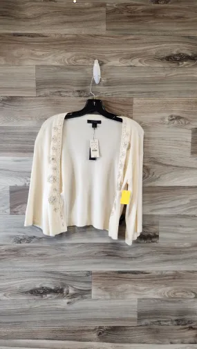 Cardigan By Express In Cream, Size: S