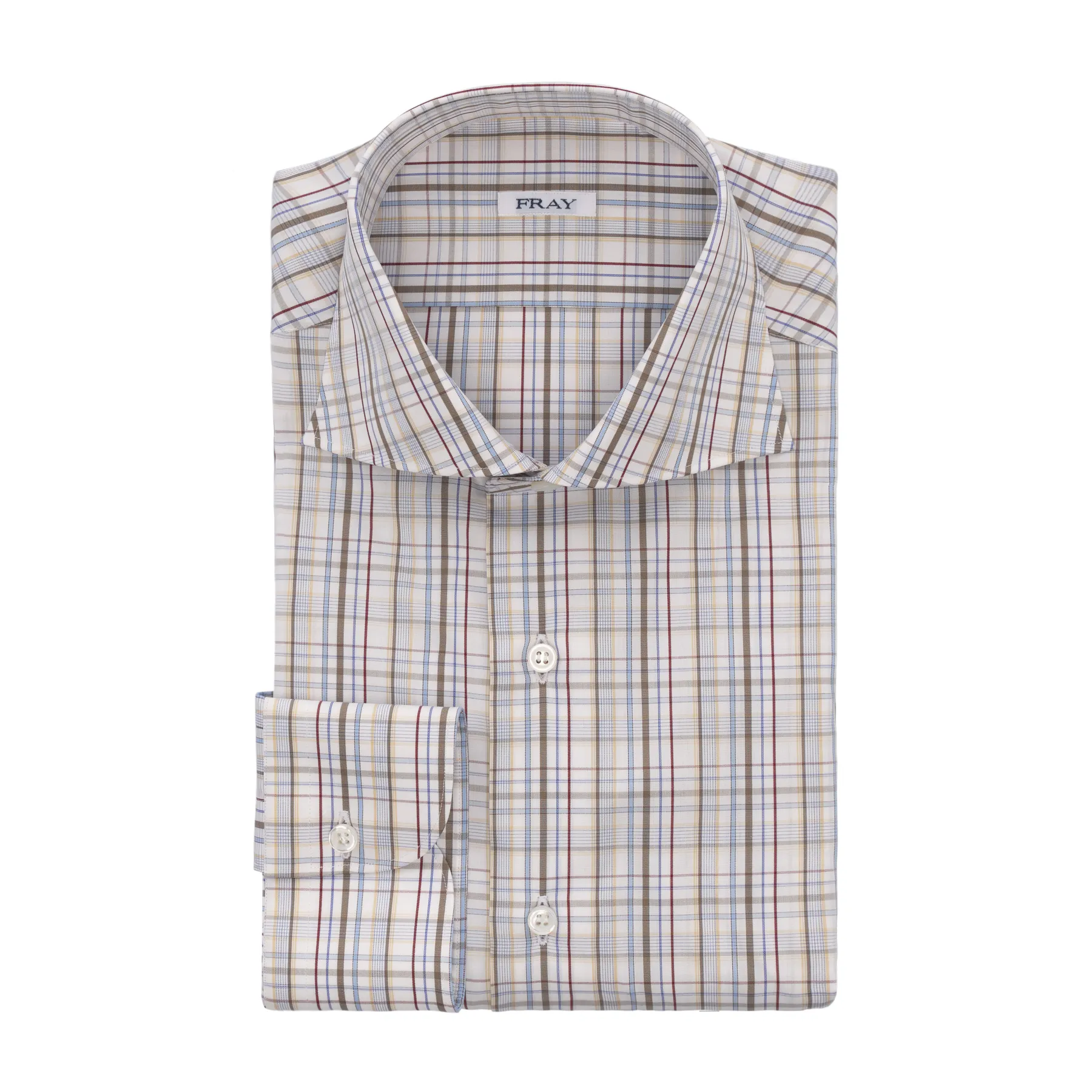 Checked Multicolor Cotton Shirt