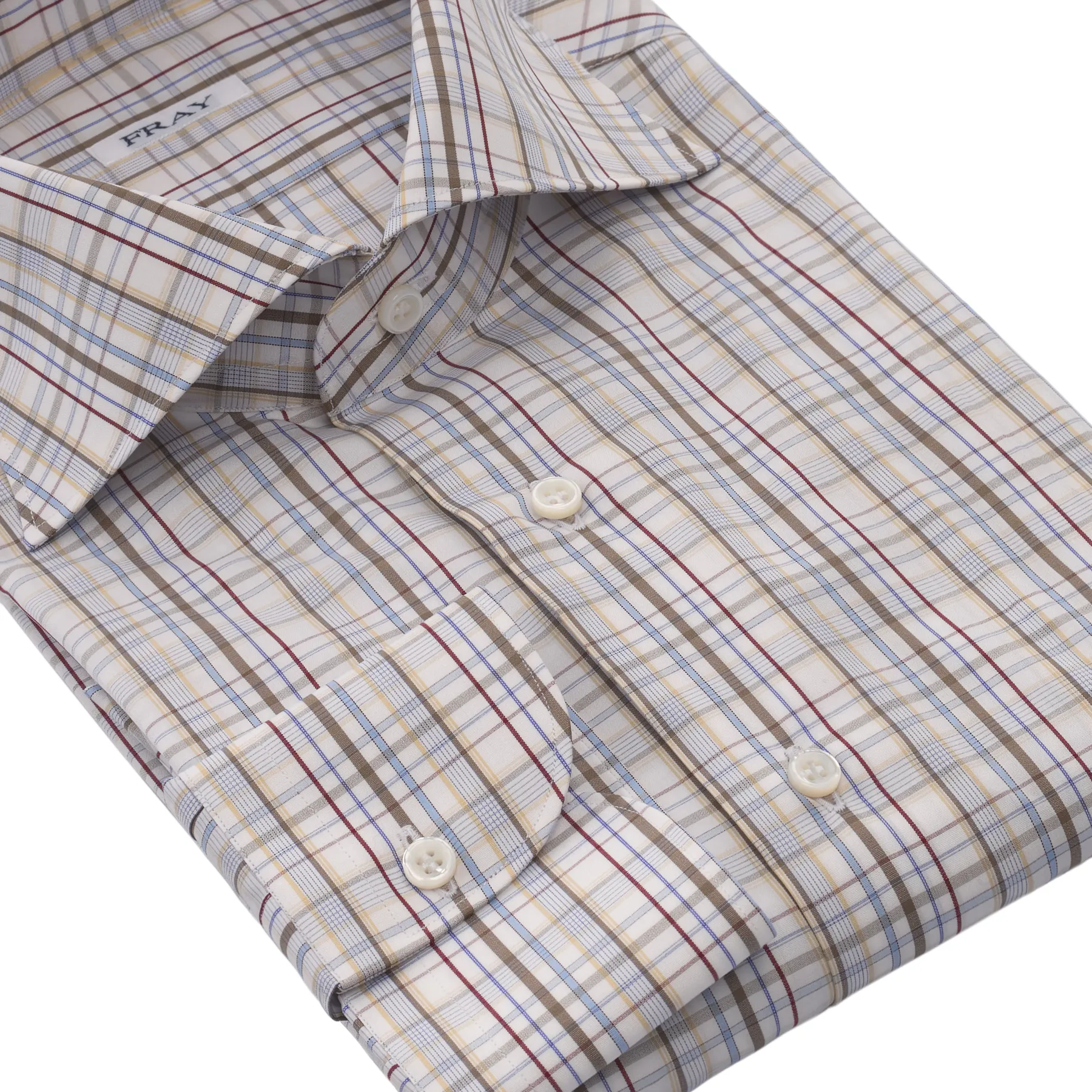 Checked Multicolor Cotton Shirt