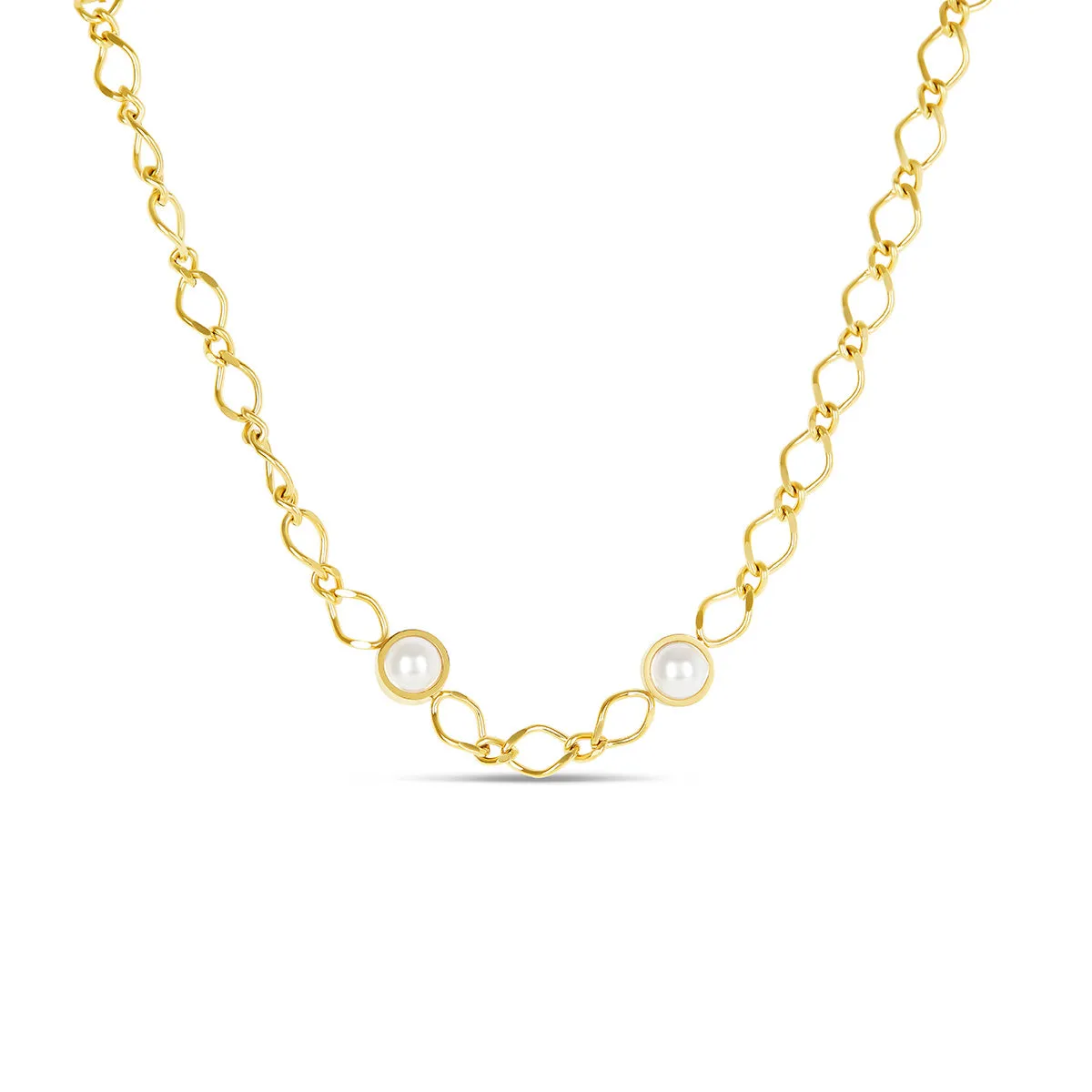 Cora Pearl Pendant Necklace - Gold