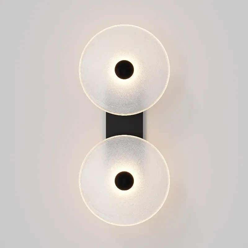 Coral Duo Glass Wall Light