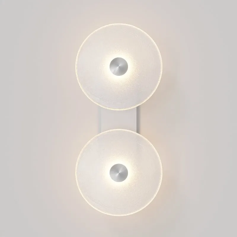 Coral Duo Glass Wall Light