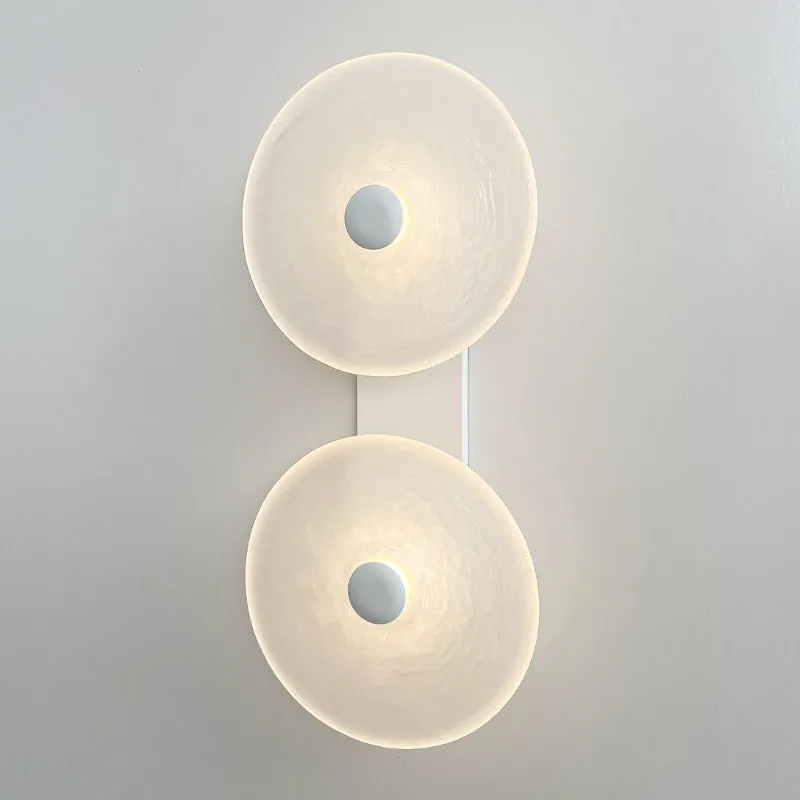 Coral Duo Glass Wall Light