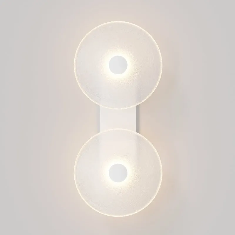 Coral Duo Glass Wall Light