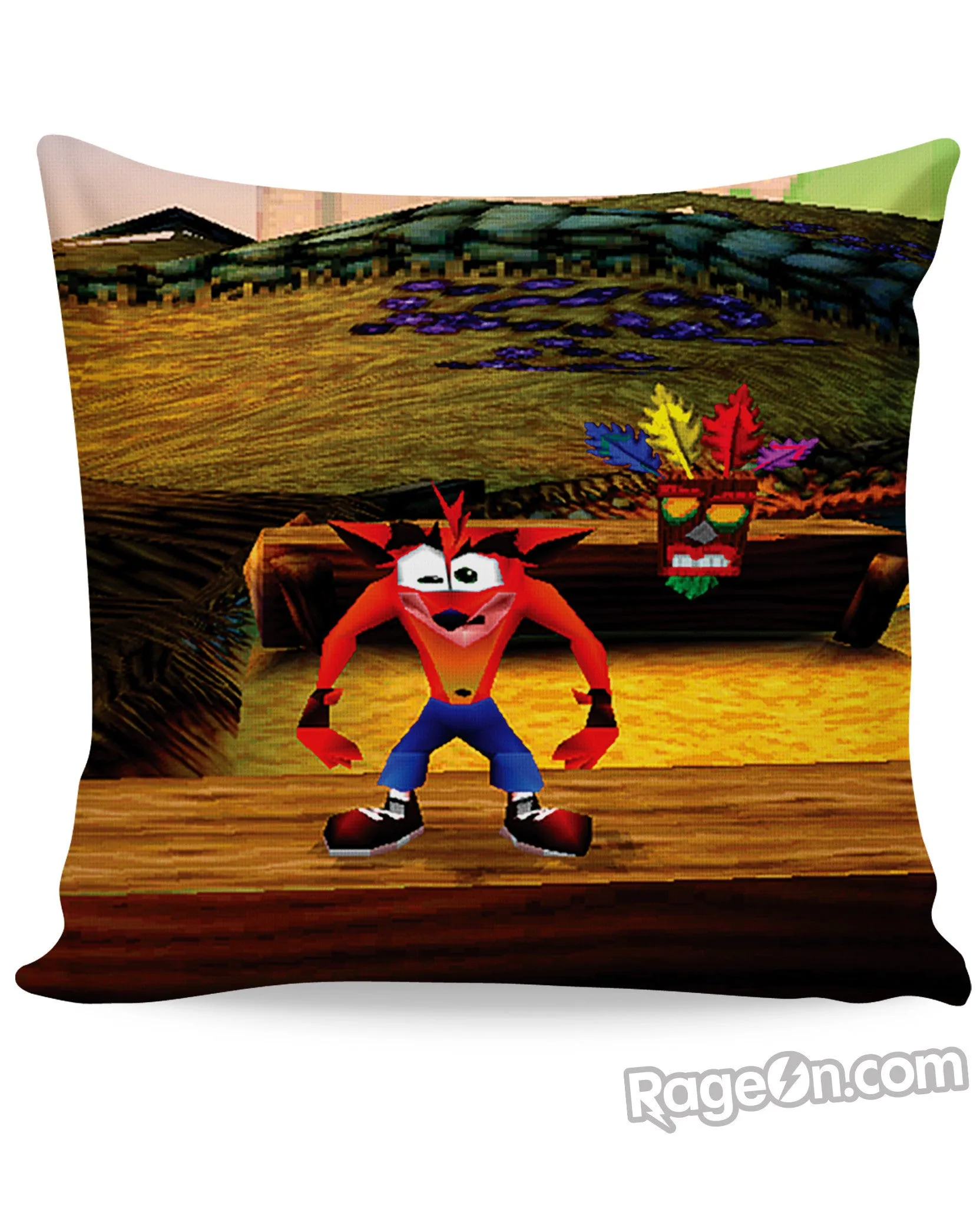 Crash Bandicoot Couch Pillow