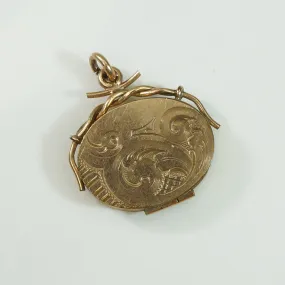 Crashing Waves Victorian Locket