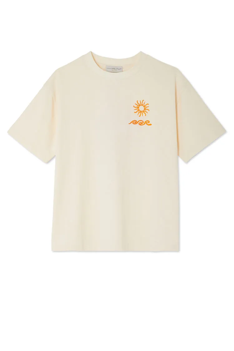 Cream Mind Body and Soul T-Shirt