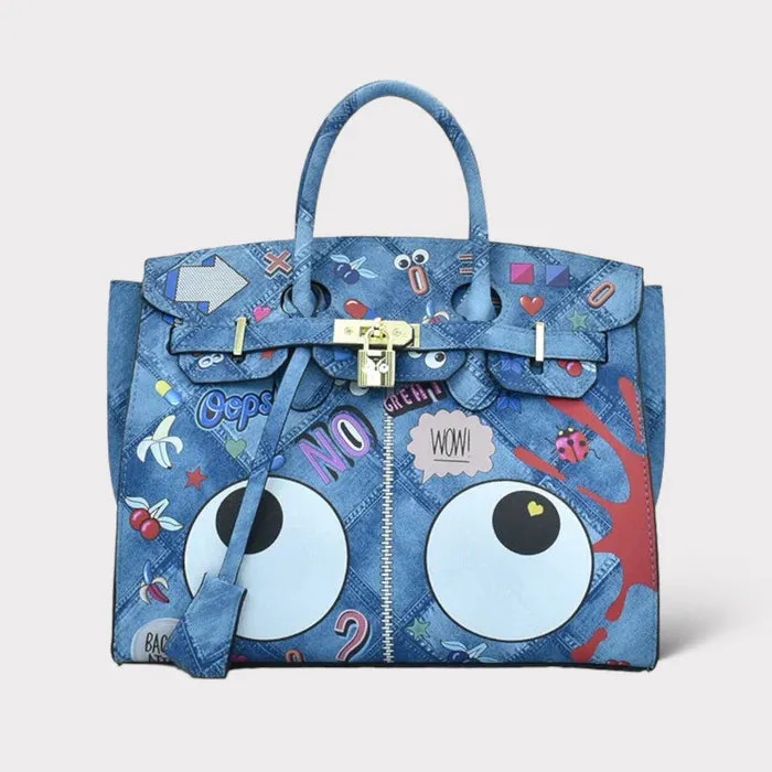 Denim Birkin Eye Theme