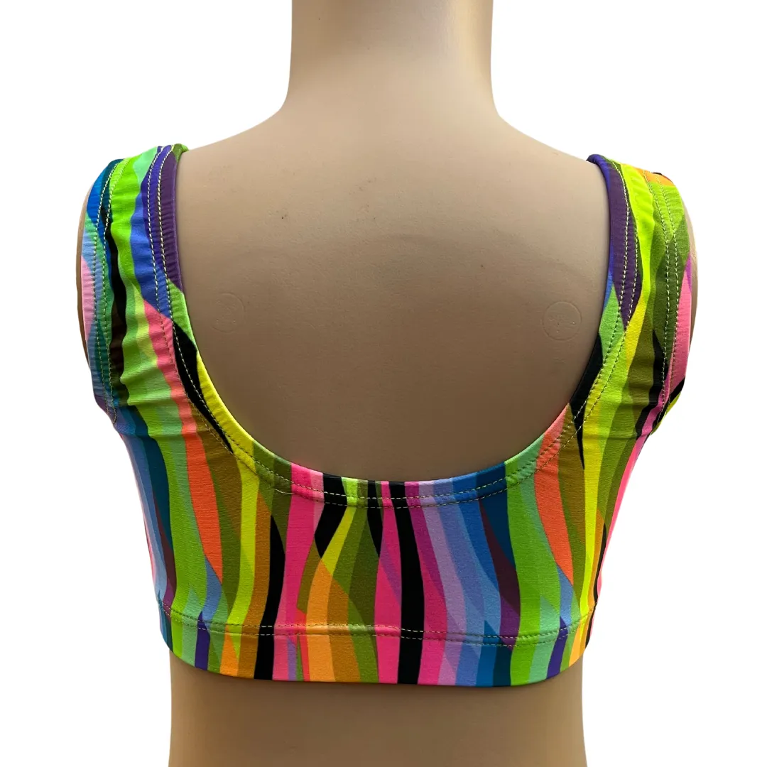 Ditto Dancewear Children's Licorice Allsorts Crop Top