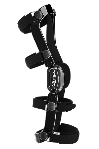 DONJOY Defiance III Knee Brace ACL BLACK GLOSS