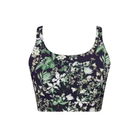 Energetiks Elysia Zip Crop Top | Botanica (Adult)