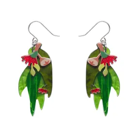 Erstwilder Australiana - Red Gum Blossom Drop Earrings