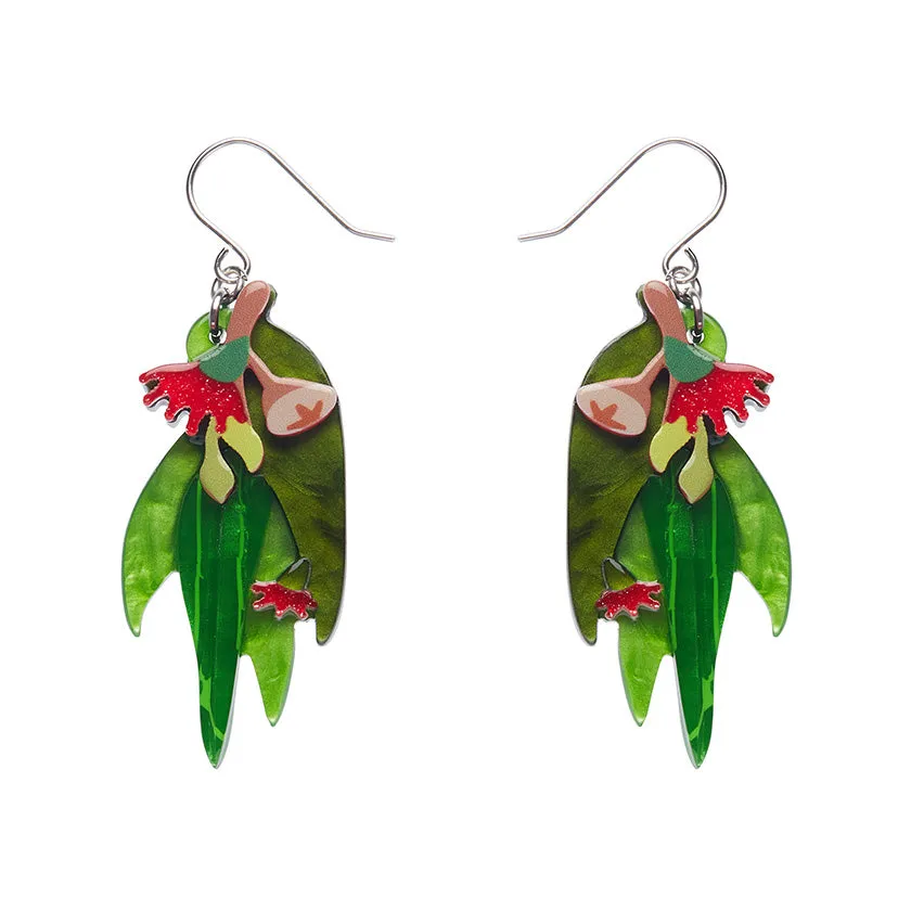 Erstwilder Australiana - Red Gum Blossom Drop Earrings