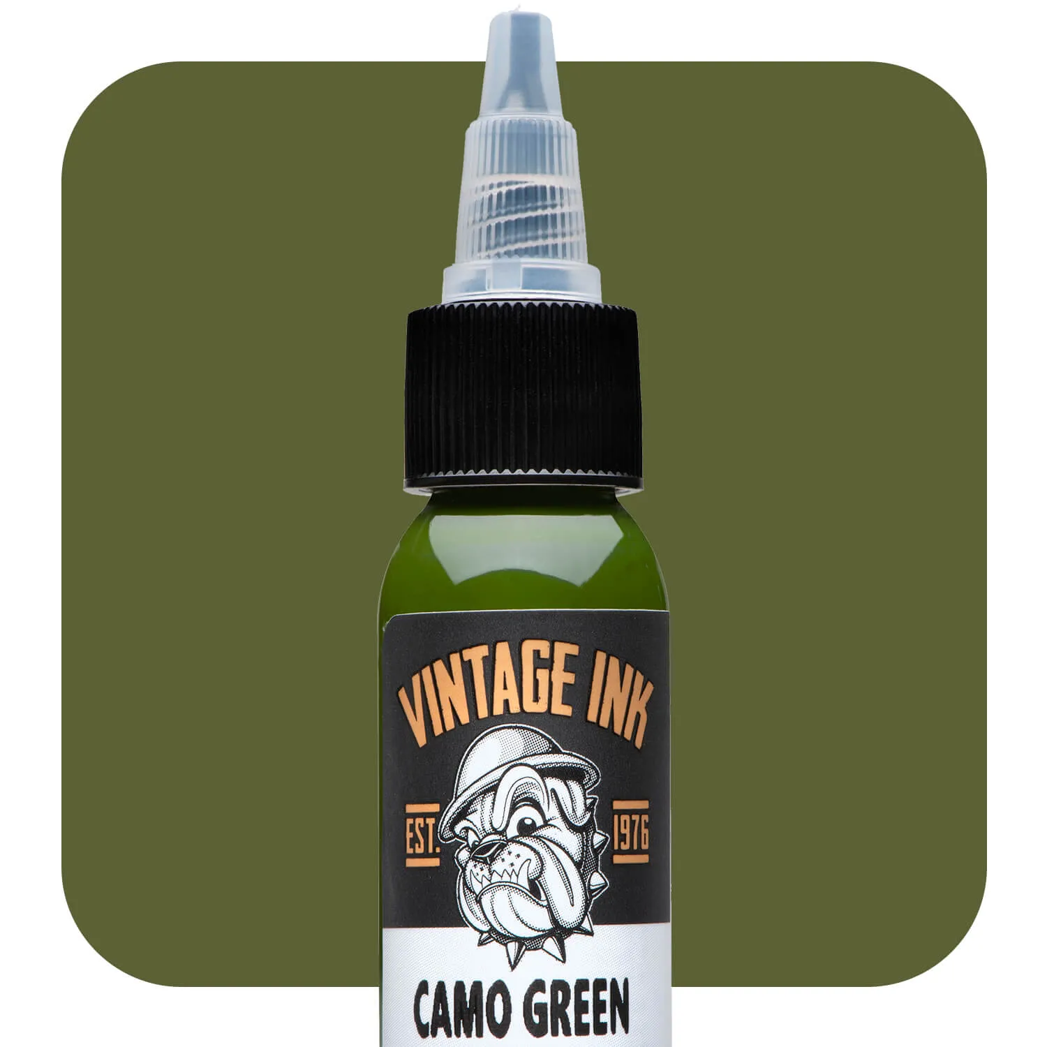 Eternal Ink - Vintage Ink - Camo Green Tattoo Ink