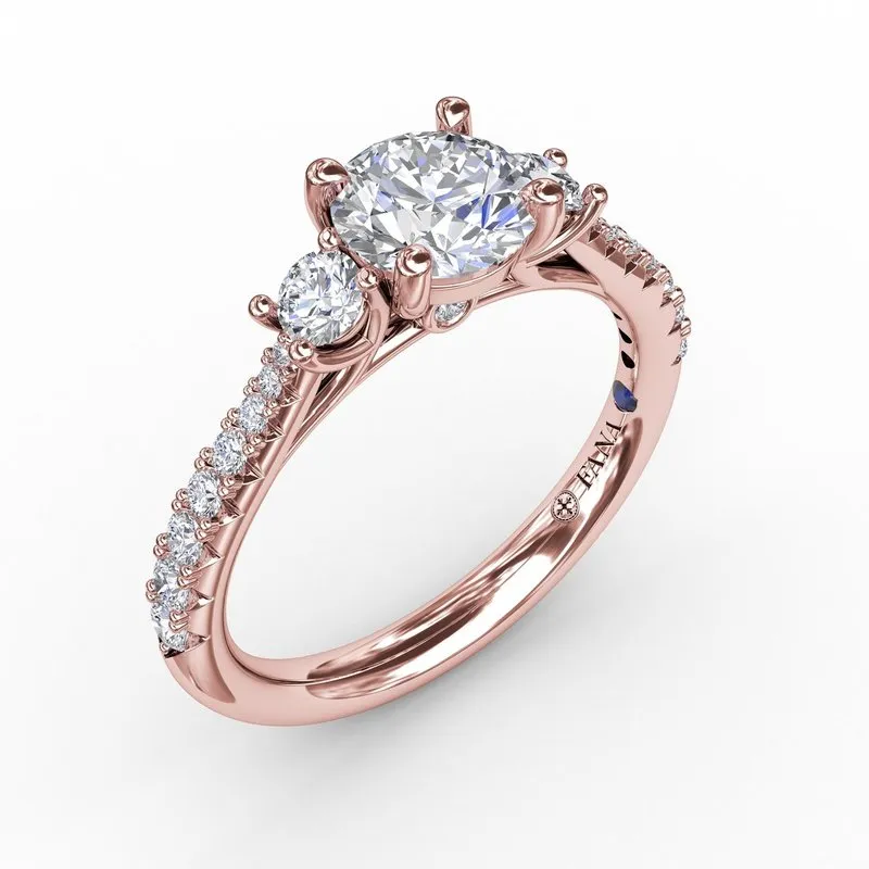 Fana Classic Three Stone Engagement Ring S3147