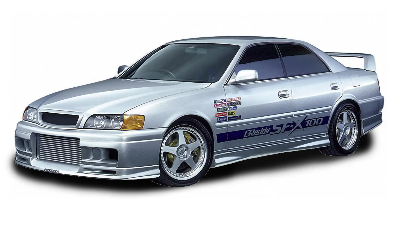 FRONT LIP SPOILER CHASER (JZX100) - (17010041)