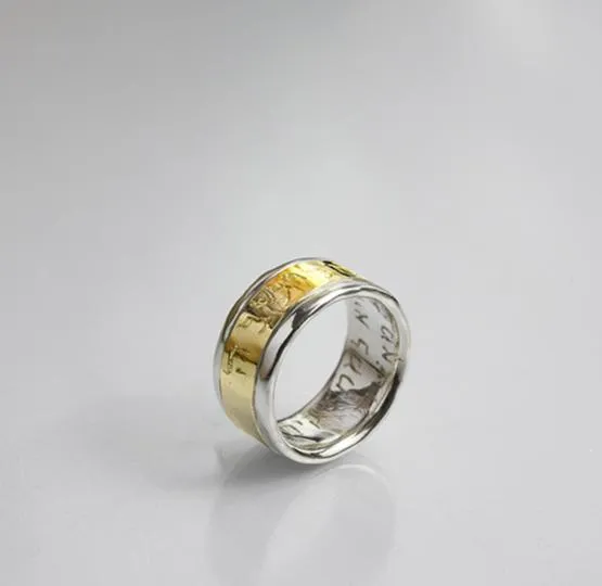 Gold & Silver Banks Rolling Ring