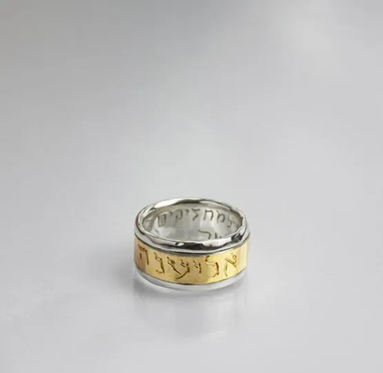 Gold & Silver Banks Rolling Ring