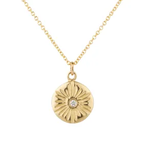 Gold Large Lucia Diamond Necklace