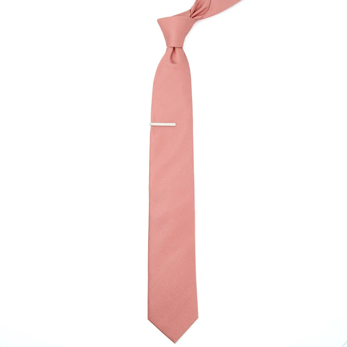 Grosgrain Solid Dusty Blush Tie