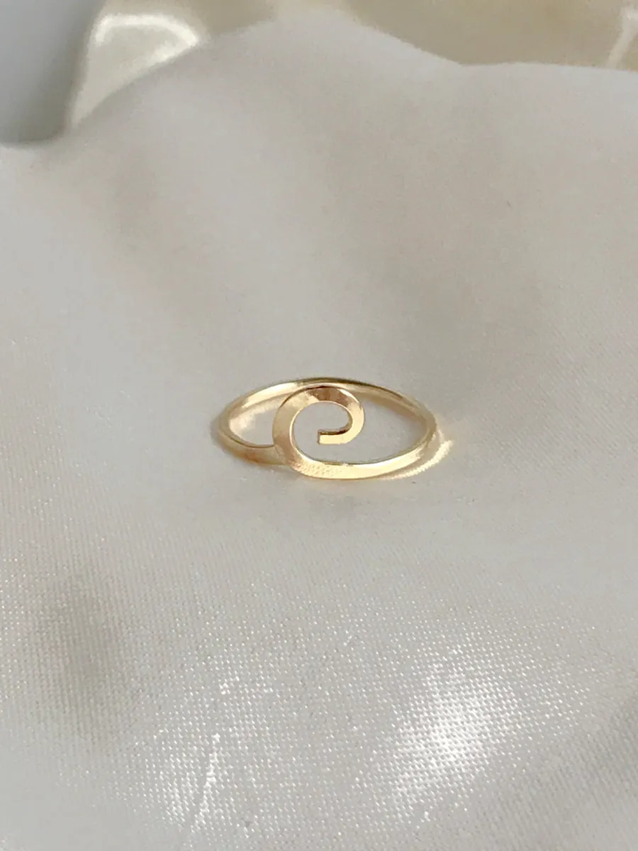 Handmade Spiral Ring