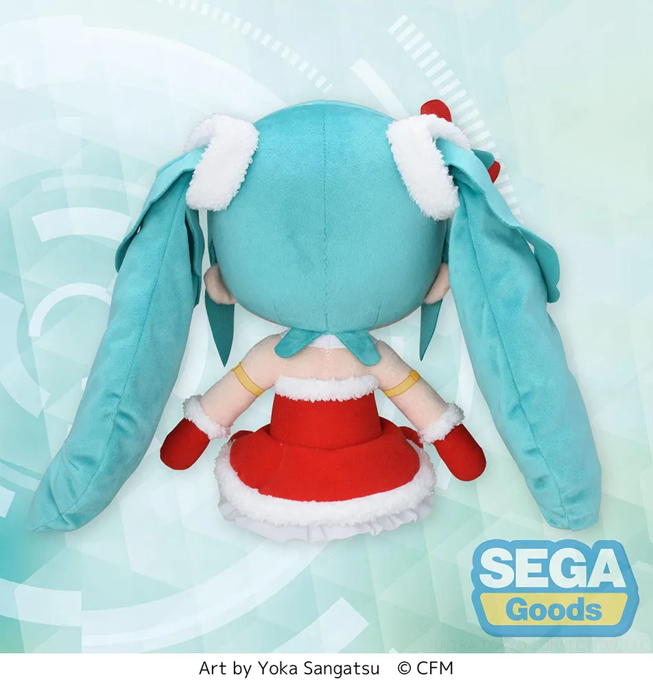 Hatsune Miku - Hatsune Miku (Christmas 2022 Ver.) SP Fluffy Plushie SEGA