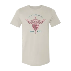 Heart and Dagger Cream Shirt