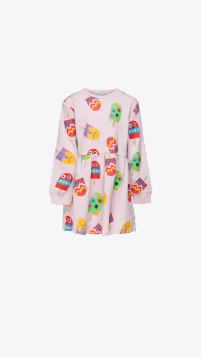 Ice Lollies Cotton Sweat Dress