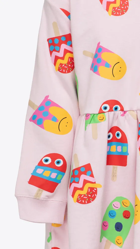 Ice Lollies Cotton Sweat Dress