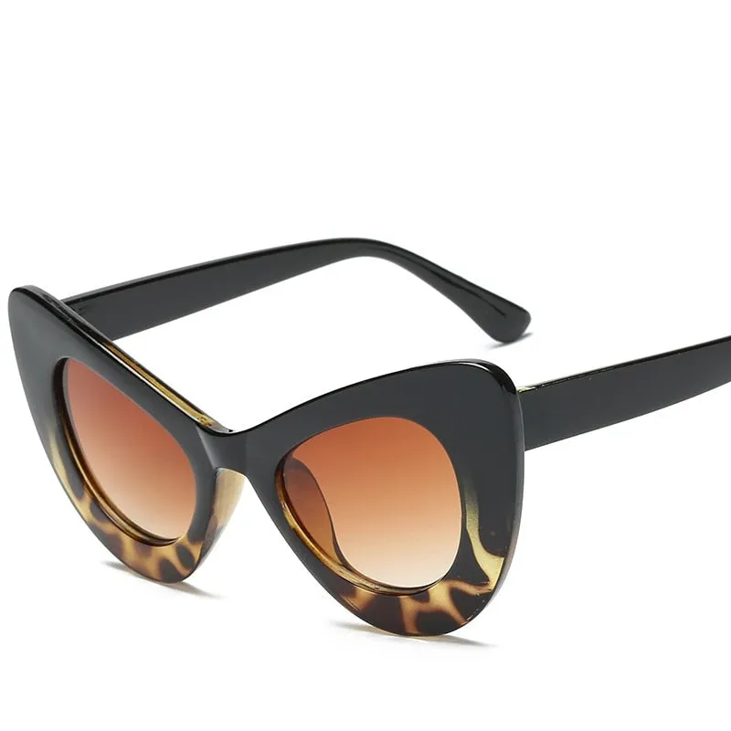 Icon- the Classic Thick Frame Cat Eye Sunglasses